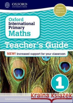 Oxford International Primary Maths Stage 1 Teacher's Guide 1 Cotton, Anthony 9780198417965 Oxford University Press - książka
