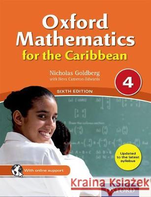 Oxford Mathematics for the Caribbean Book 4 Nicholas Goldberg Neva Cameron-Edwards  9780198414018 Oxford University Press - książka