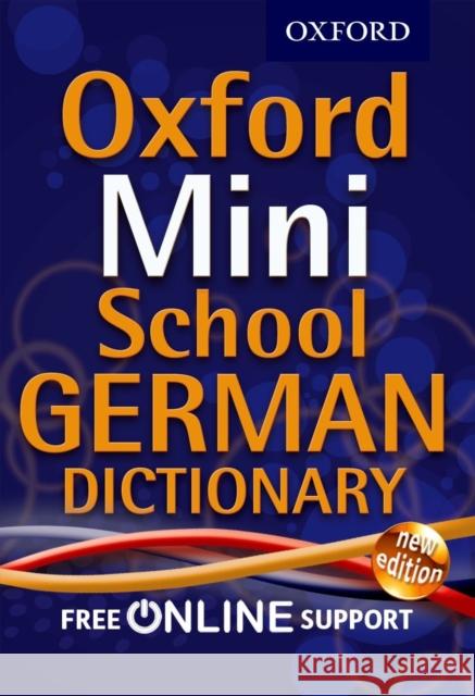 Oxford Mini School German Dictionary   9780192757104 Oxford University Press - książka