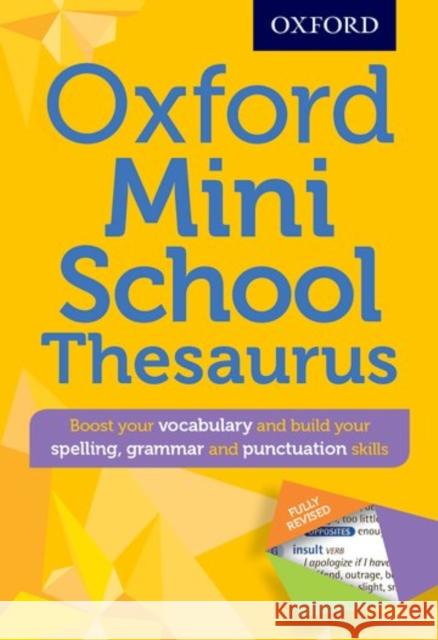 Oxford Mini School Thesaurus   9780192747099 Oxford Children's Books - książka