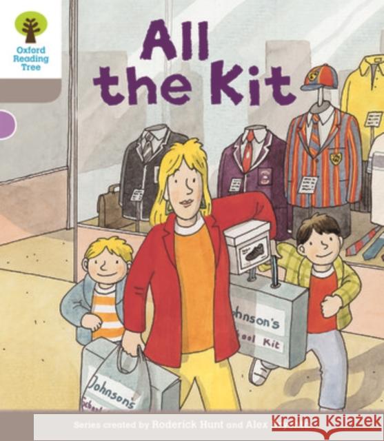 Oxford Reading Tree Biff, Chip and Kipper Stories Decode and Develop: Level 1: All the Kit Roderick Hunt 9780198364290 Oxford Primary - książka