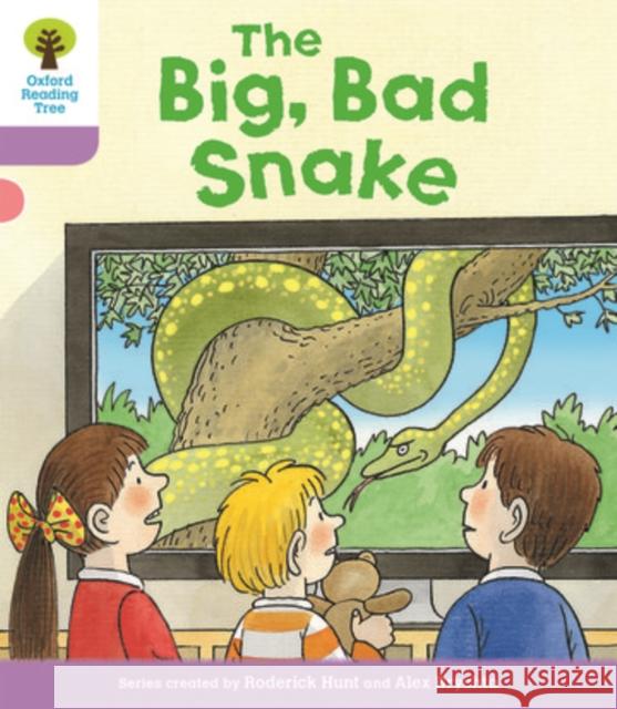 Oxford Reading Tree Biff, Chip and Kipper Stories Decode and Develop: Level 1+: The Big, Bad Snake Paul Shipton 9780198364375 Oxford University Press - książka