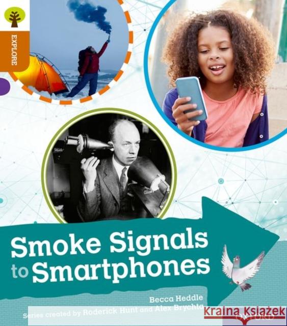 Oxford Reading Tree Explore with Biff, Chip and Kipper: Oxford Level 8: Smoke Signals to Smartphones Heddle, Becca 9780198397106 Oxford University Press - książka