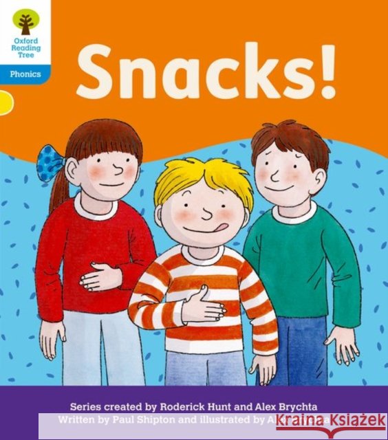 Oxford Reading Tree: Floppy's Phonics Decoding Practice: Oxford Level 3: Snacks! Paul Shipton 9781382030496 Oxford University Press - książka