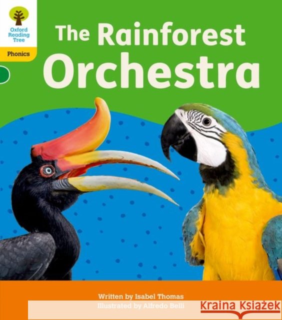 Oxford Reading Tree: Floppy's Phonics Decoding Practice: Oxford Level 5: Rainforest Orchestra Thomas, Isabel 9781382031141 Oxford University Press - książka