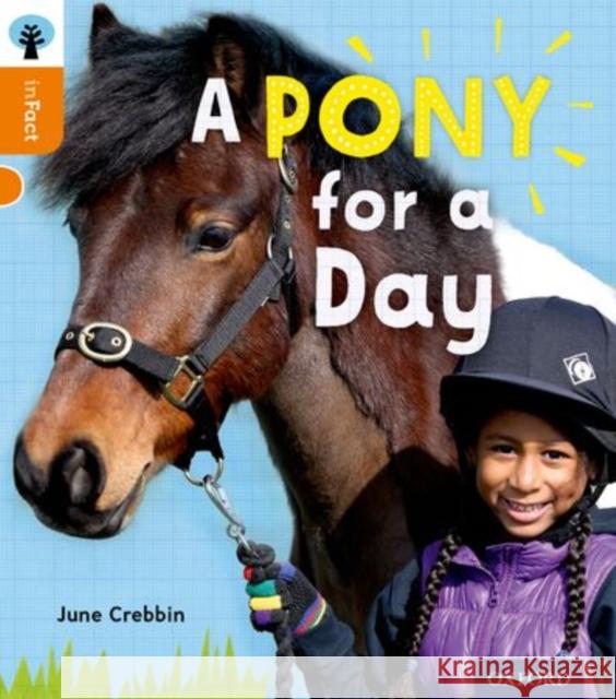Oxford Reading Tree inFact: Level 6: A Pony for a Day June Crebbin Nikki Gamble Julia Patton 9780198307983 Oxford University Press - książka
