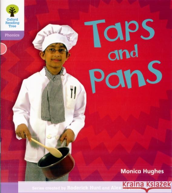 Oxford Reading Tree: Level 1+: Floppy's Phonics Non-Fiction: Taps and Pans Hughes, Monica|||Page, Thelma|||Hunt, Roderick 9780198484332  - książka