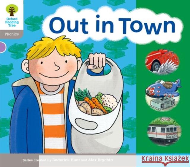 Oxford Reading Tree: Level 1: Floppy's Phonics: Sounds and Letters: Out in Town Kate Ruttle 9780198485513 Oxford University Press - książka
