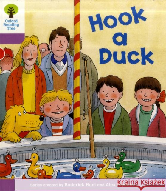 Oxford Reading Tree: Level 1+: More First Sentences B: Hook a Duck Roderick Hunt 9780198480846 Oxford University Press - książka