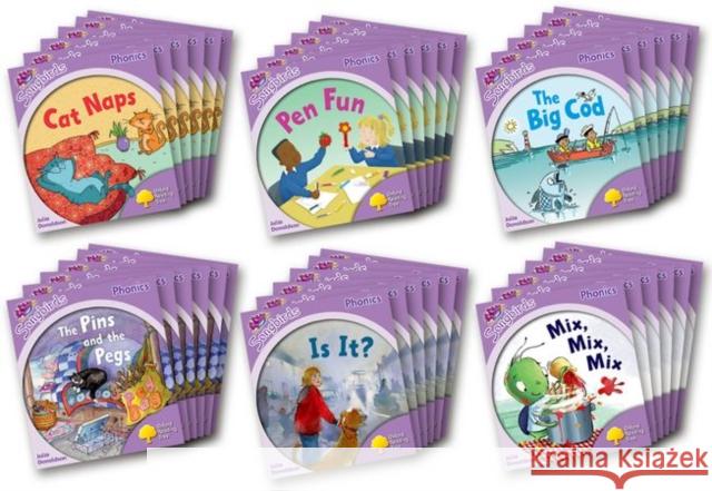 Oxford Reading Tree: Level 1+: More Songbirds Phonics : Class Pack (36 books, 6 of each title) Donaldson, Julia 9780198388005  - książka