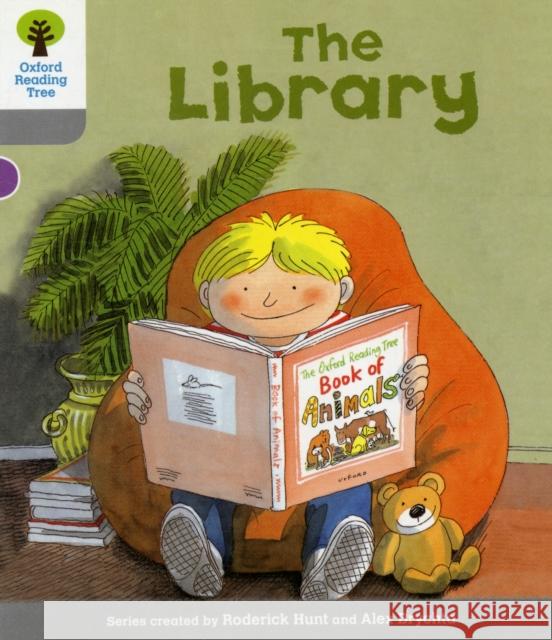 Oxford Reading Tree: Level 1: Wordless Stories A: Library Roderick Hunt 9780198480297 Oxford University Press - książka