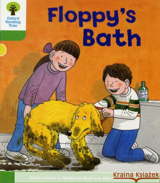 Oxford Reading Tree: Level 2: More Stories A: Floppy's Bath Roderick Hunt 9780198481379 Oxford University Press - książka