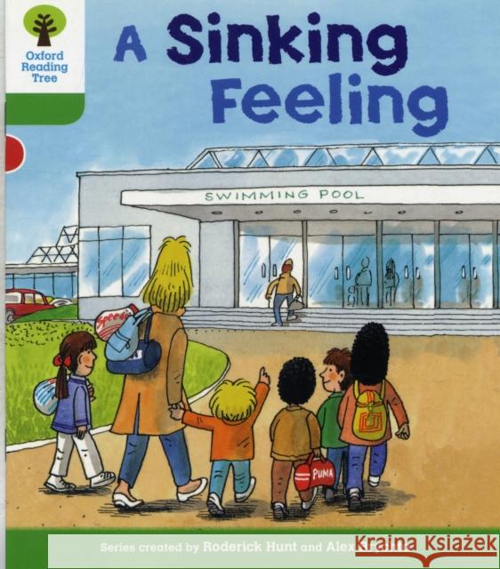 Oxford Reading Tree: Level 2: Patterned Stories: A Sinking Feeling Hunt, Roderick|||Page, Thelma 9780198481584 Oxford University Press - książka