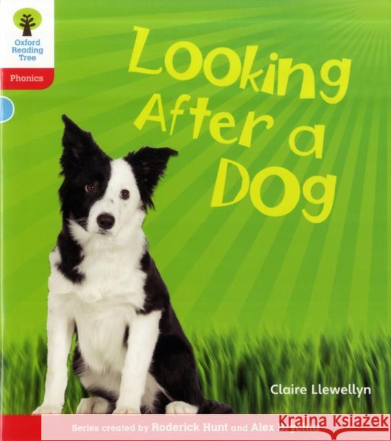 Oxford Reading Tree: Level 4: Floppy's Phonics Non-Fiction: Looking After a Dog Llewellyn, Claire|||Hughes, Monica|||Page, Thelma 9780198484608  - książka