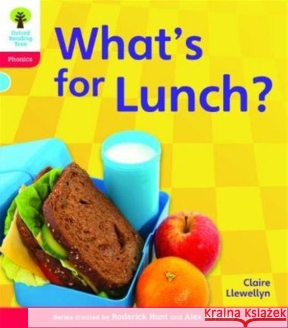 Oxford Reading Tree: Level 4: Floppy's Phonics Non-Fiction: What's for Lunch? Llewellyn, Claire|||Hughes, Monica|||Page, Thelma 9780198484639  - książka