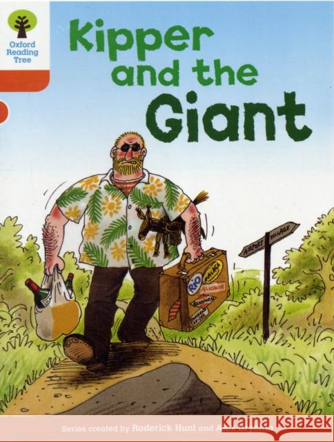 Oxford Reading Tree: Level 6: Stories: Kipper and the Giant Roderick Hunt 9780198482819  - książka