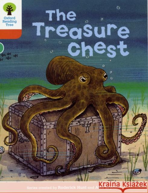 Oxford Reading Tree: Level 6: Stories: The Treasure Chest Roderick Hunt 9780198482840 Oxford University Press - książka