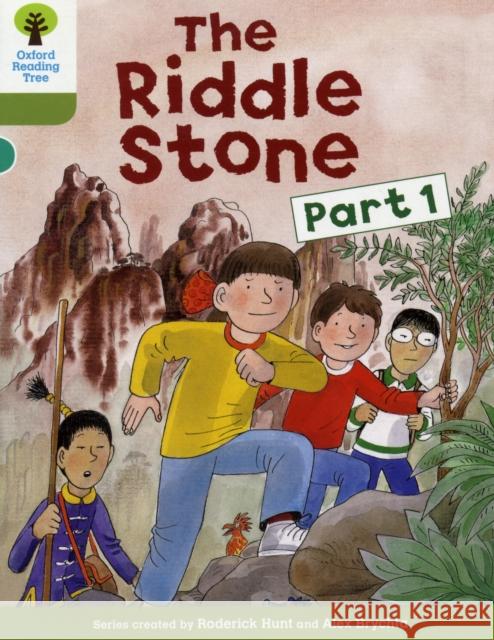 Oxford Reading Tree: Level 7: More Stories B: The Riddle Stone Part One Hunt, Roderick 9780198483267  - książka