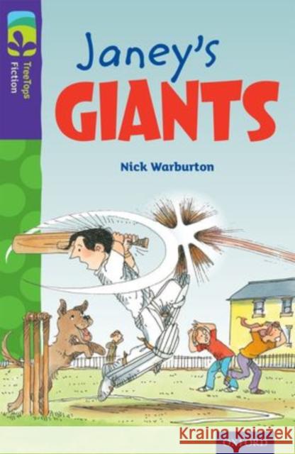 Oxford Reading Tree TreeTops Fiction: Level 11 More Pack A: Janey's Giants Nick Warburton Toni Goffe  9780198447436 Oxford University Press - książka