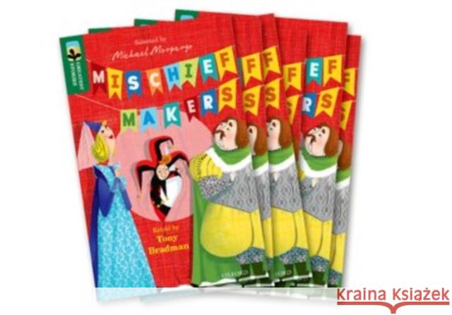 Oxford Reading Tree TreeTops Greatest Stories: Oxford Level 12: Mischief Makers Pack 6 Bradman, Tony 9780198418634  - książka