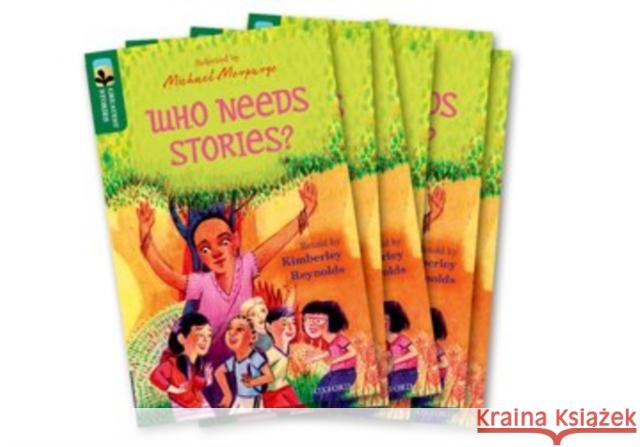Oxford Reading Tree TreeTops Greatest Stories: Oxford Level 12: Who Needs Stories? Pack 6 Reynolds, Kim 9780198418658  - książka