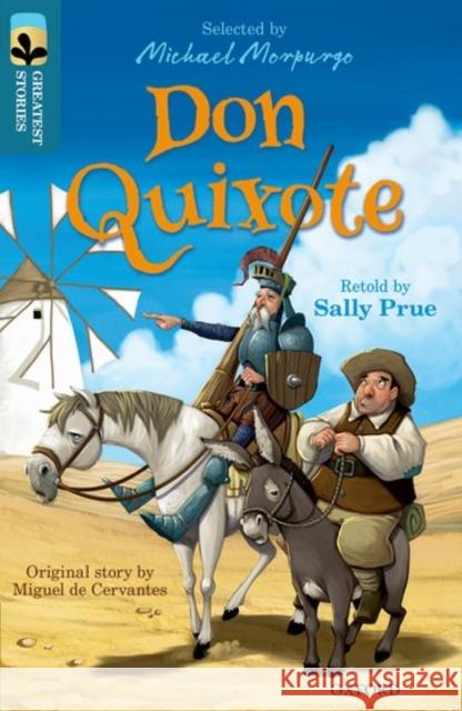 Oxford Reading Tree TreeTops Greatest Stories: Oxford Level 19: Don Quixote Miguel de Cervantes 9780198306153 Oxford University Press - książka