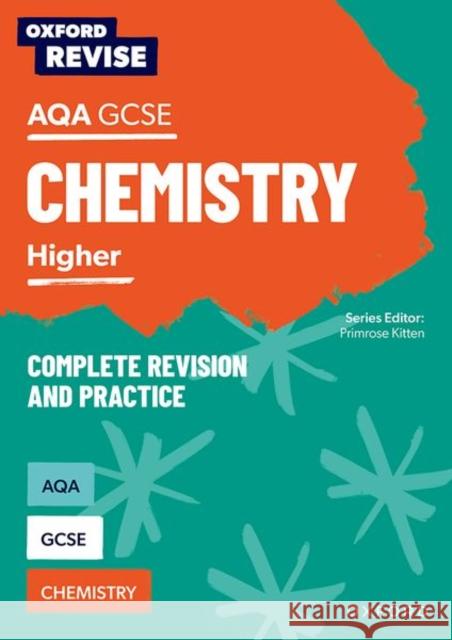 Oxford Revise: AQA GCSE Chemistry Revision and Exam Practice: Higher Philippa Gardom Hulme 9781382004855 Oxford University Press - książka