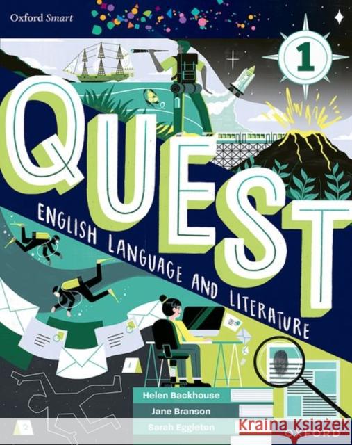 Oxford Smart Quest English Language and Literature Student Book 1 Hanson 9781382033275 Oxford University Press - książka