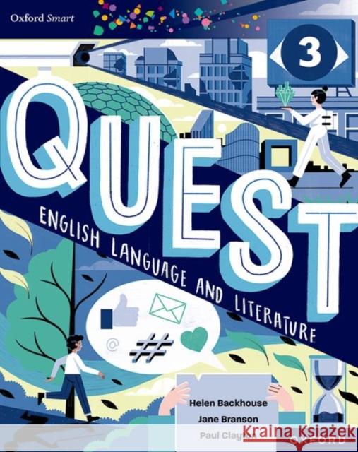 Oxford Smart Quest English Language and Literature Student Book 3 Paul Clayton 9781382033350 Oxford University Press - książka