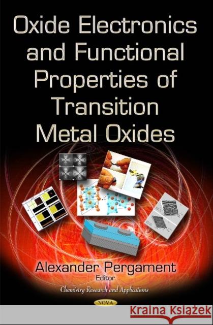 Oxide Electronics and Functional Properties of Transition Metal Oxides Alexander Pergament 9781633214996 Nova Science Publishers Inc - książka