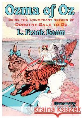 Ozma of Oz L. Frank Baum John R. Neill 9781617204876 Wilder Publications - książka