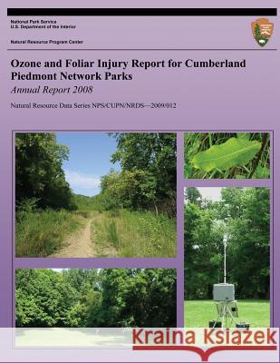 Ozone and Foliar Injury Report for Cumberland Piedmont Network Parks Annual Report 2008 Johnathan Jernigan 9781491248706 Createspace - książka
