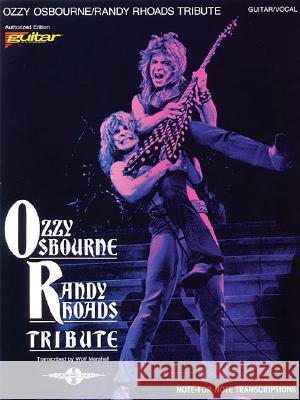 Ozzy Osbourne - Randy Rhoads Tribute Mark Phillips 9780895243478 Cherry Lane Music Company - książka