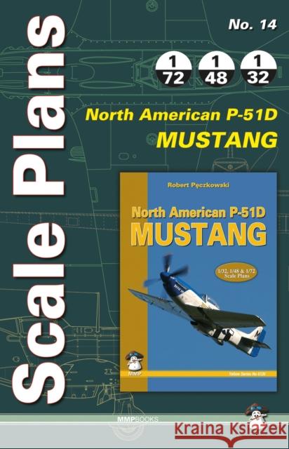 P-51d Mustang Karnas, Dariusz 9788363678654 Scale Plans - książka
