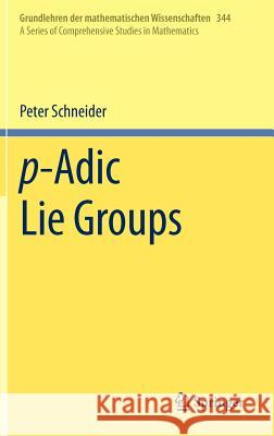 p-Adic Lie Groups Peter Schneider 9783642211461 Not Avail - książka