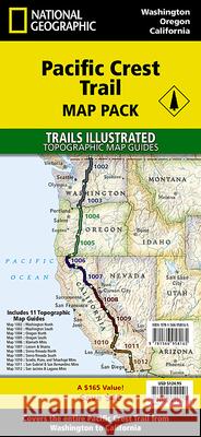 Pacific Crest Trail [Map Pack Bundle] National Geographic Maps 9781566958165 National Geographic Maps - książka