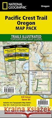 Pacific Crest Trail: Oregon [Map Pack Bundle] National Geographic Maps 9781566958189 National Geographic Maps - książka