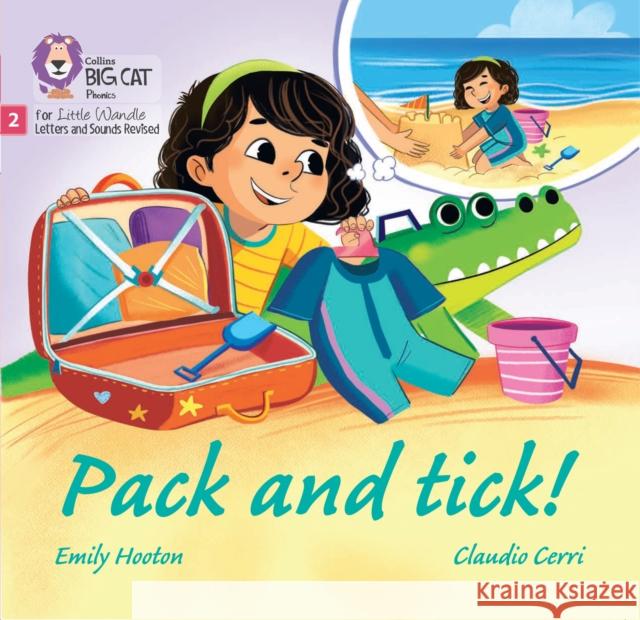 Pack and Tick: Phase 2 Set 3 Emily Hooton 9780008539931 HarperCollins Publishers - książka
