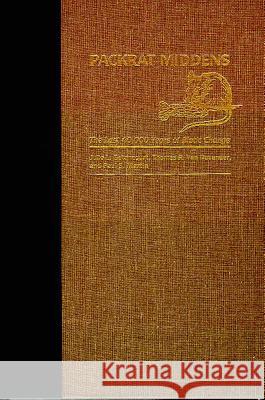 PACKRAT MIDDENS Julio L. Betancourt Thomas R. Va Paul S. Martin 9780816511150 University of Arizona Press - książka