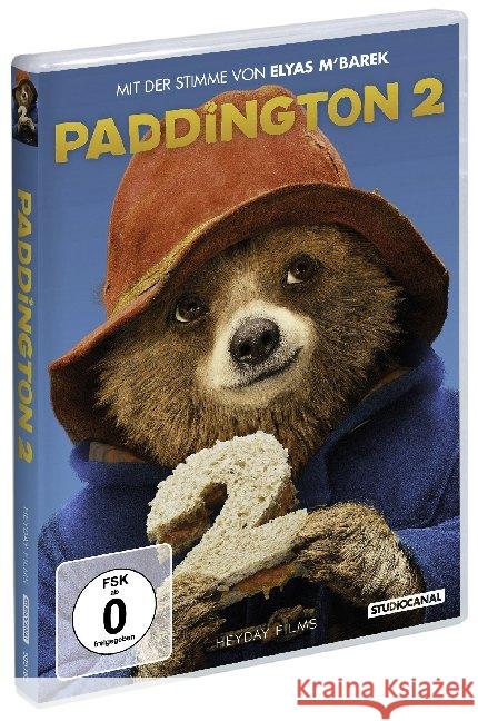Paddington 2, 1 DVD : Großbritannien Bond, Michael 4006680081403 Studiocanal - książka