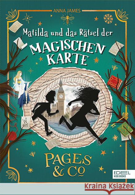 Pages & Co. - Matilda und das Rätsel der magischen Karte James, Anna 9783961291540 Edel Kids Books - ein Verlag der Edel Verlags - książka