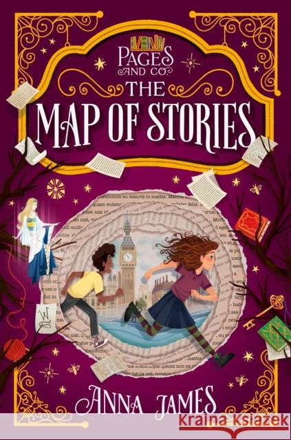 Pages & Co.: The Map of Stories Anna James Paola Escobar 9781984837349 Philomel Books - książka