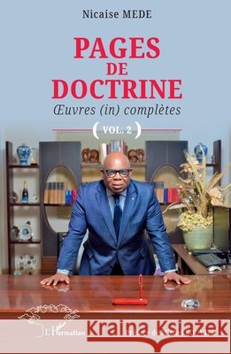Pages de doctrine: OEuvres (in) compl?tes (Vol. 2) Nicaise M?d? Michel Bouvier 9782336466484 Harmattan Senegal - książka