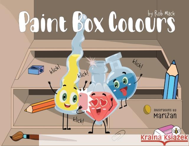 Paint Box Colours Rob Mack 9781839343650 Bumblebee Books - książka