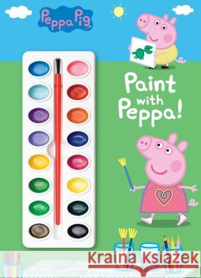 Paint with Peppa! (Peppa Pig) Golden Books                             Golden Books 9780593118900 Golden Books - książka