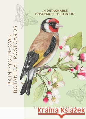 Paint-Your-Own Postcards Harriet de Winton 9781846017100 Octopus Publishing Group - książka