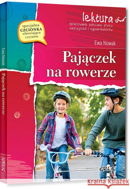 Pajączek na rowerze z oprac. GREG Nowak Ewa 9788375178036 Greg - książka
