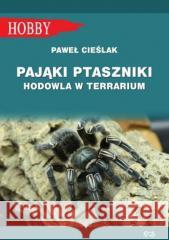 Pająki Ptaszniki. Hodowla W Terrarium Paweł Cieślak 9788365925152 Egros - książka