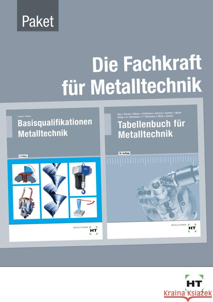 Paketangebot Die Fachkraft für Metalltechnik, m. 1 Buch Blome, Silke, Slaby, Johann, Uhlemann, Andreas 9783582376503 Handwerk und Technik - książka