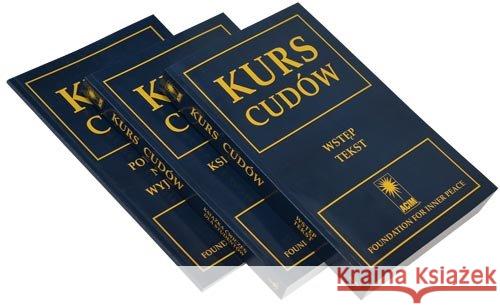 Pakiet - Kurs cudów T.1-3 Schucman Helen 9788360280805 Centrum - książka